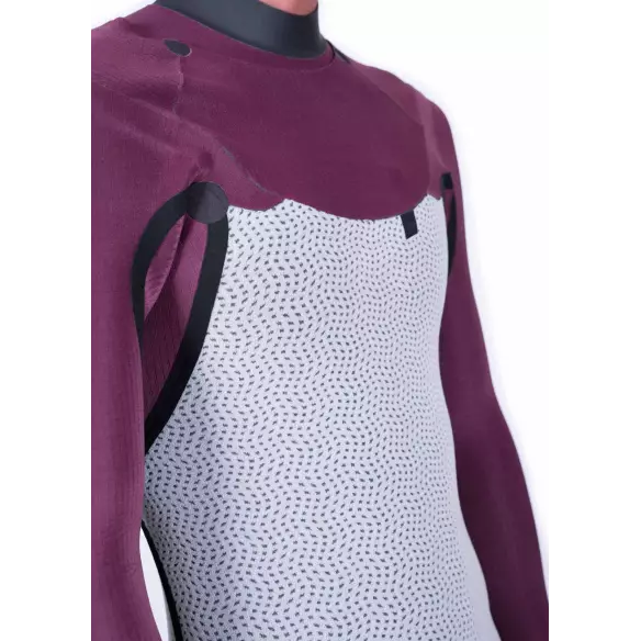 Wetsuit Vissla New Seas 4/3mm Black Wetsuit Vissla New Seas 4/3mm Black