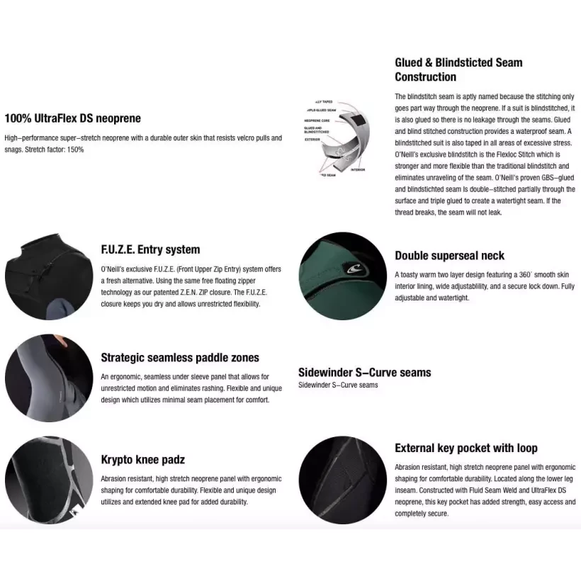 Wetsuit O´Neill Epic 4/3mm CZ