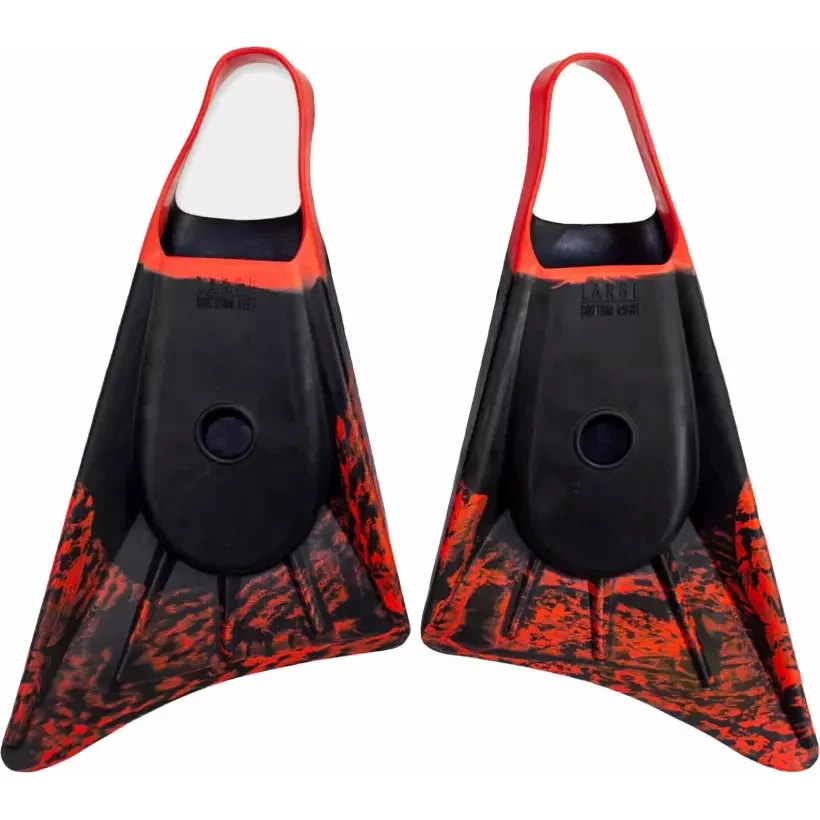 Pé de pato bodyboard Stealth S1 Black/Orange
