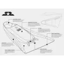 Flossen bodyboard Stealth S2 Pinnacle Black/Volt
