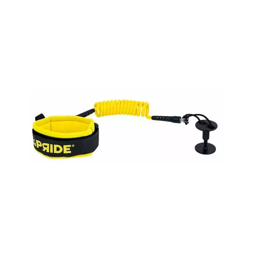 Leash bodyboard Pride standard biceps Yellow