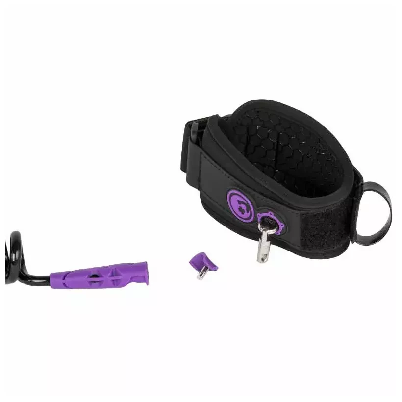 Leash für Bodyboard Pride Stretchfit biceps Purple