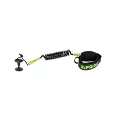 Leash für Bodyboard Pride Stretchfit biceps Black/Fluro Yellow