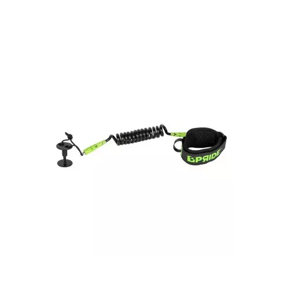 Leash für Bodyboard Pride Stretchfit biceps Black/Fluro Yellow