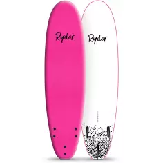 Surfbrett softboard Ryder Mal Pink/White
