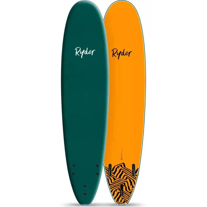 Surfplank softboard Ryder Mal Mallard Green/Orange