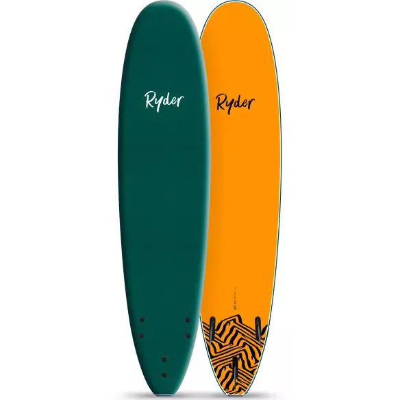 Surfplank softboard Ryder Mal Mallard Green/Orange