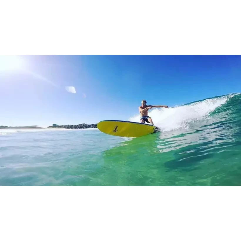 Tabla de surf softboard Ryder Mal Mallard Green/Orange