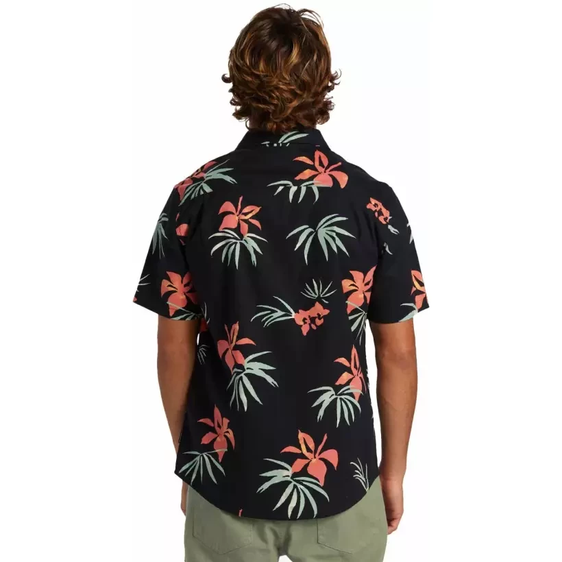 Camicia Quiksilver Apero Classic black aop