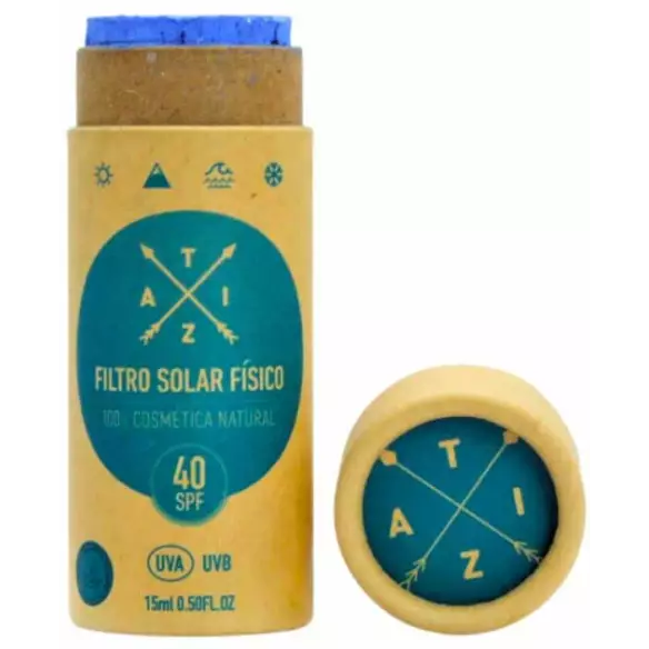 Stick solaire Tiza Naturel bleu Stick solaire Tiza Naturel bleu