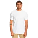 Maglietta Slub Roundneck white