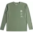 Camiseta Quiksilver Coastal Run sea spray