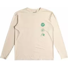Coastal Run oyster white T-shirt quicksilver