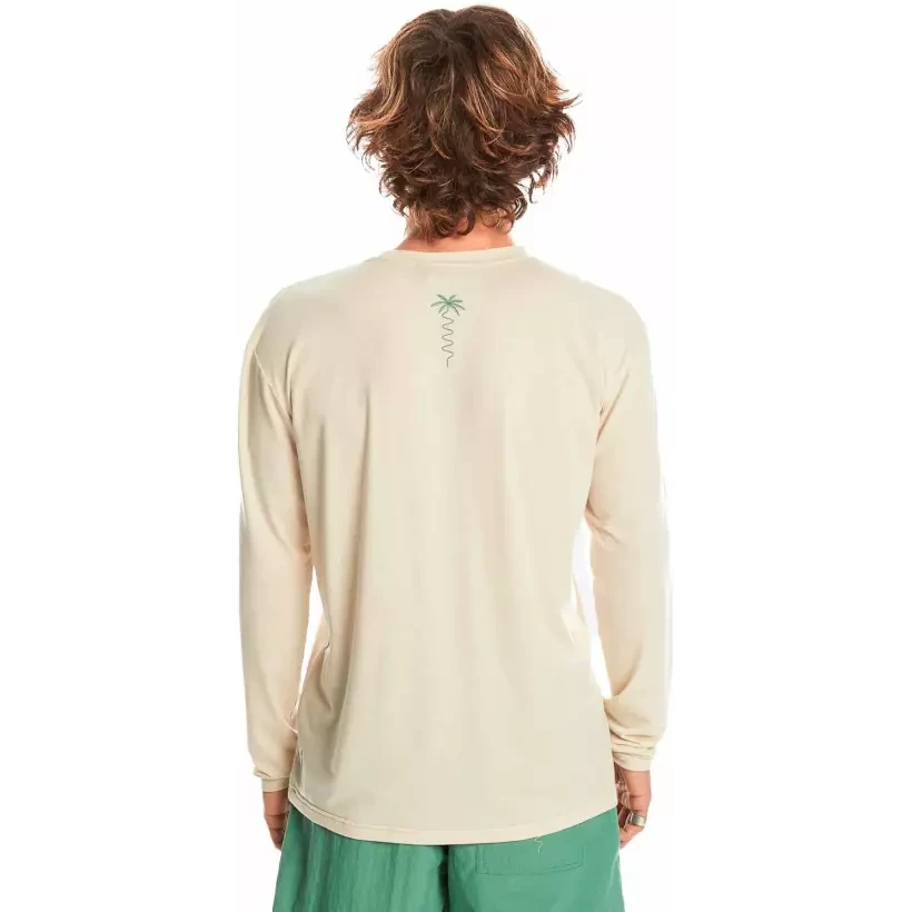 Maglietta quicksilver Coastal Run oyster white