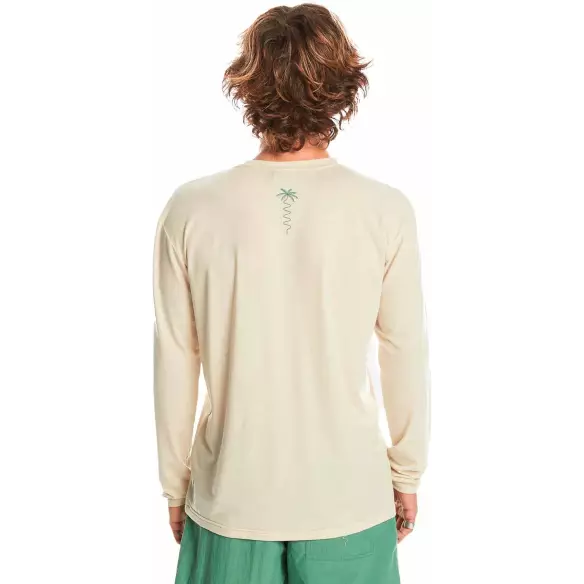 Camiseta Quicksilver Coastal Run oyster white