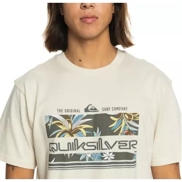 T-Shirt quiksilver Tropical Rainbow beige