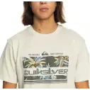 T-Shirt quiksilver Tropical Rainbow beige