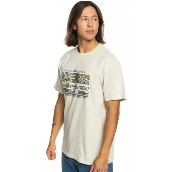 T-Shirt quiksilver Tropical Rainbow beige