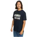 T-shirt quiksilver Tropical Rainbow blue