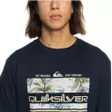T-shirt quiksilver Tropical Rainbow blue