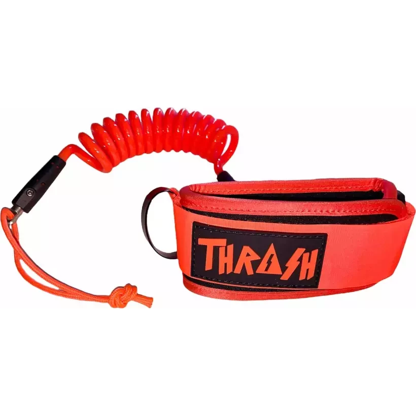 Leash bodyboard Thrash per I Bicipiti V-Grip 8mm Orange