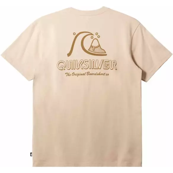 T-shirt quiksilver The Original plaza taupe