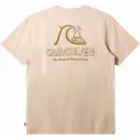 Tee Shirt quiksilver The Original plaza taupe