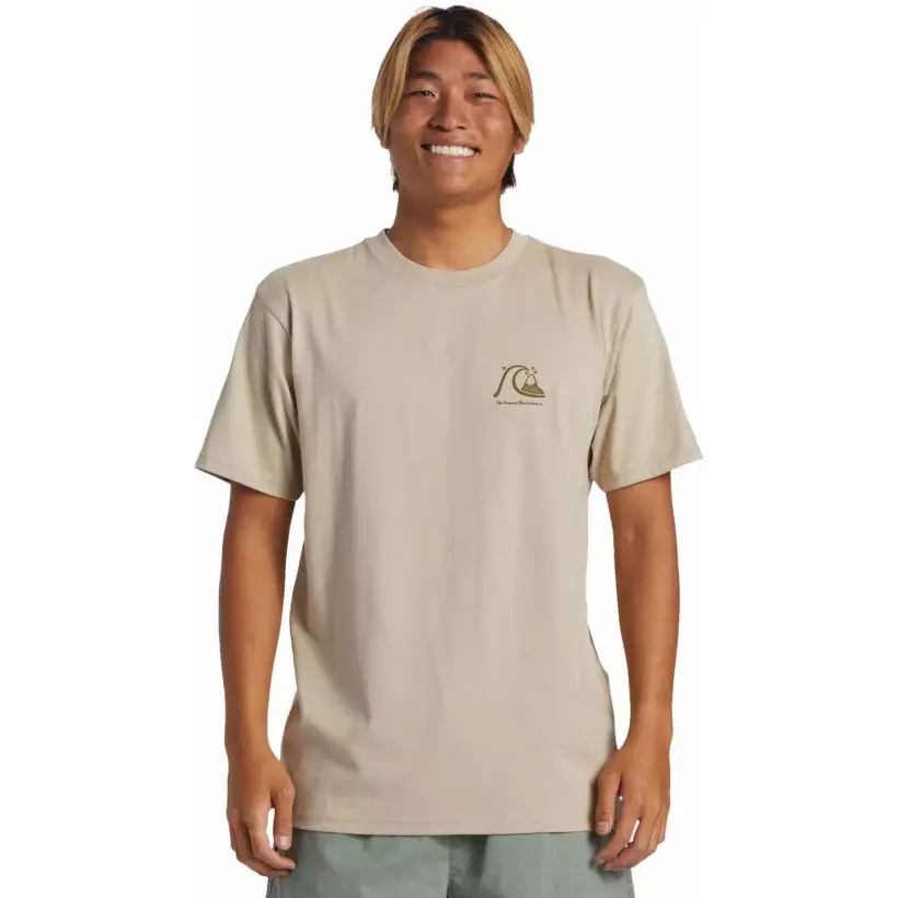 Camiseta quiksilver The Original plaza taupe