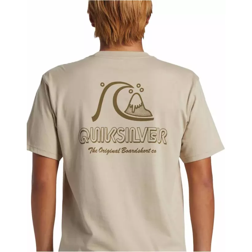Camiseta quiksilver The Original plaza taupe