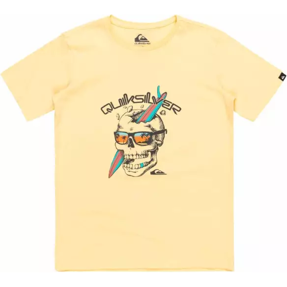 T-Shirt quiksilver One Last Surf mellow yellow