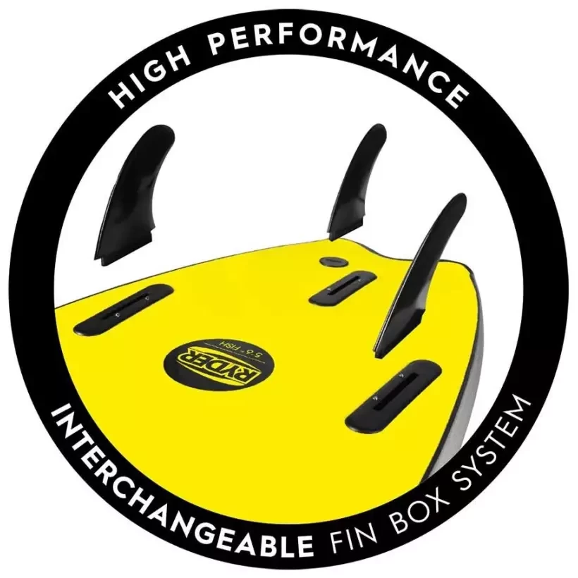 Surfbrett softboard Ryder Fish (AUF LAGER)