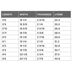 Prancha de surf Channel Island Black and White 2