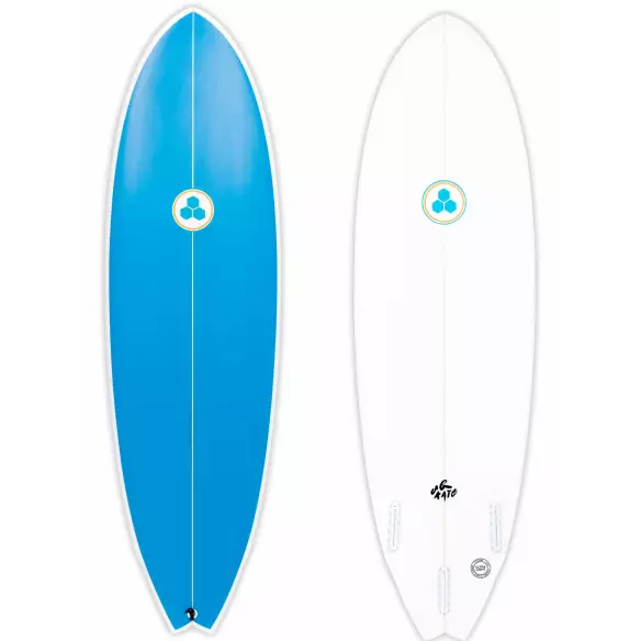 Surfboard Channel Island Black and White Surfboard Channel Island Black and White