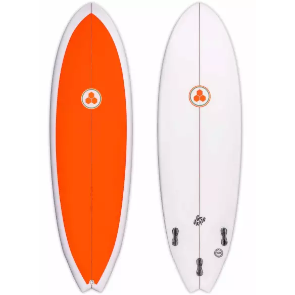 Surfboard Channel Island Black and White Surfboard Channel Island Black and White