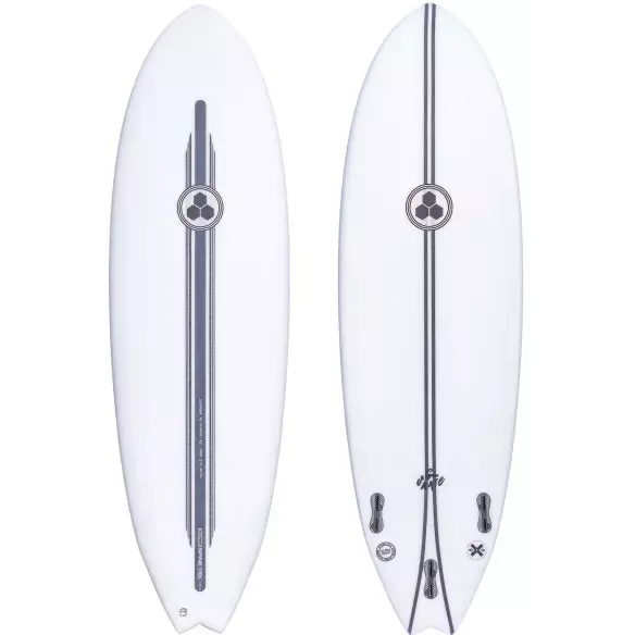 Tavola da surf Isola del Canale in Bianco e Nero Tavola da surf Isola del Canale in Bianco e Nero