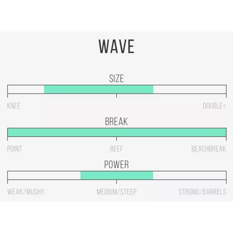 Tabla de surf Channel Island Black and White