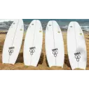 Tabla de surf Channel Island Black and White