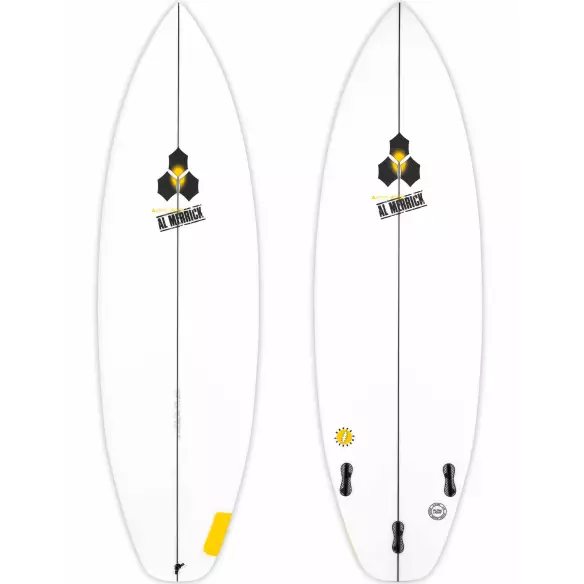 Surfboard Channel Island Black and White Surfboard Channel Island Black and White