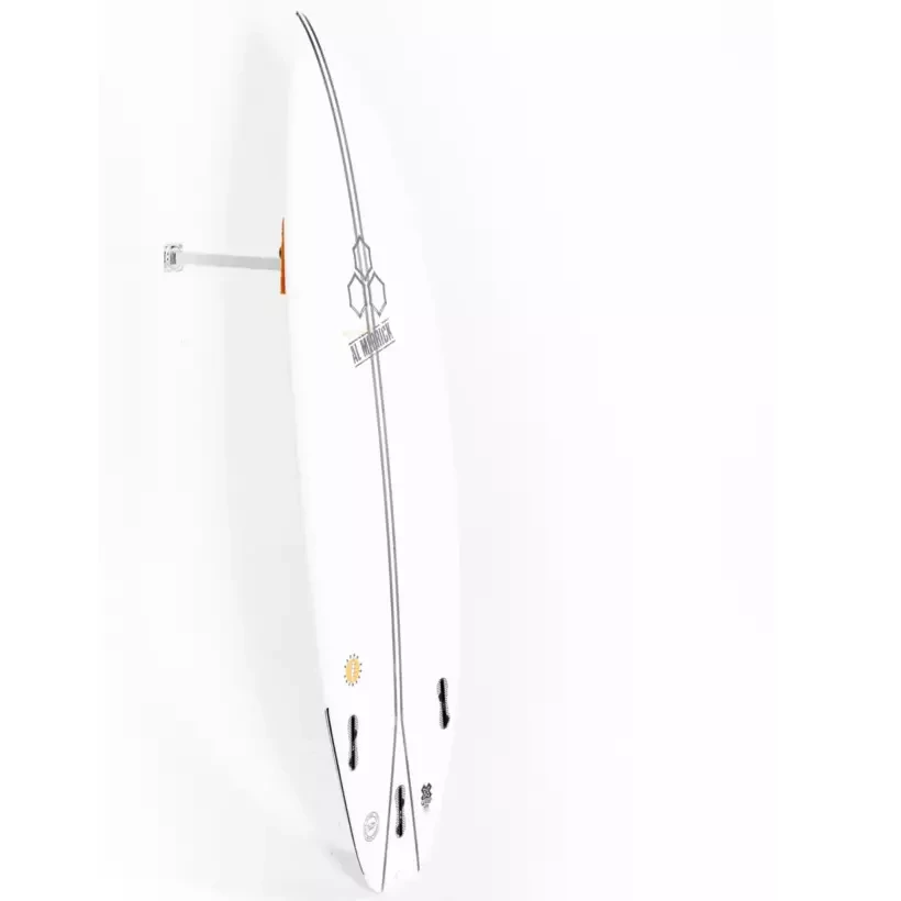 Tavola da surf Isola del Canale in Bianco e Nero