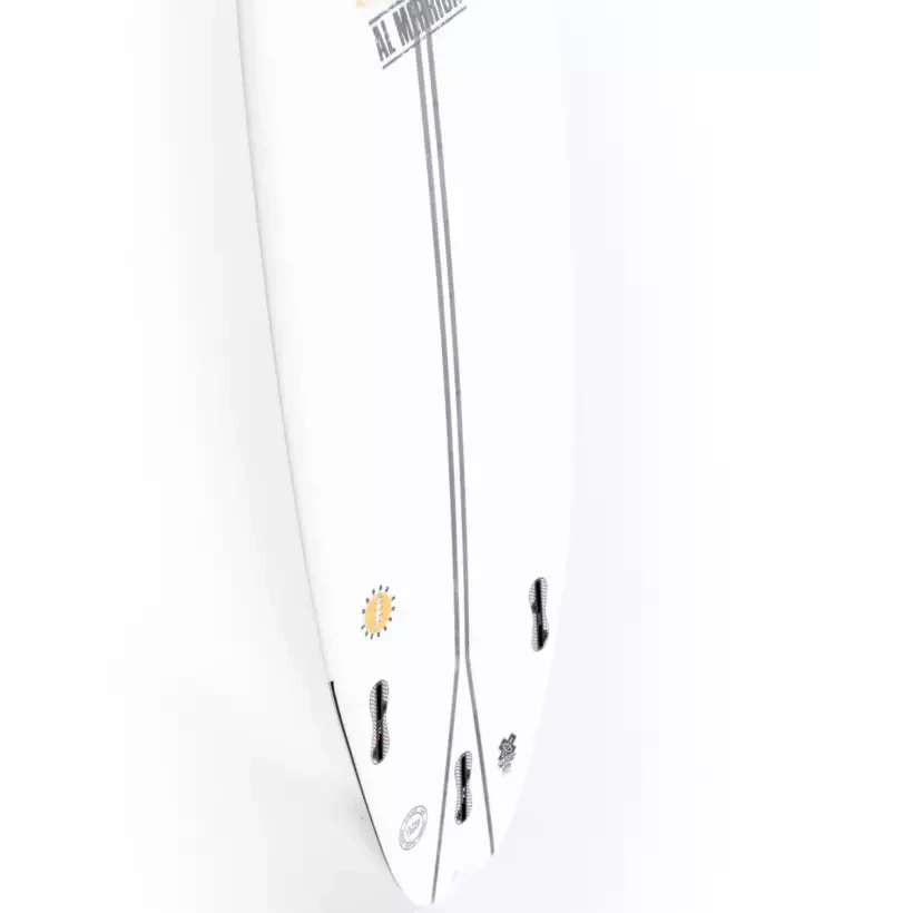 Tavola da surf Isola del Canale in Bianco e Nero