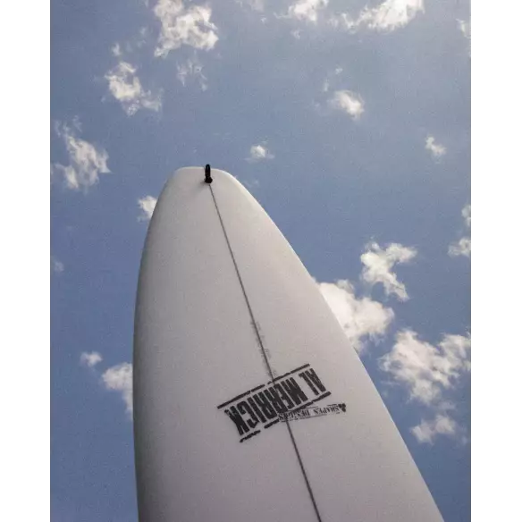 Surfbrett Channel Island Black and White Surfbrett Channel Island Black and White