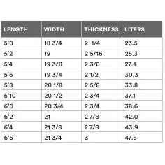 Tabla de surf Channel Island Black and White 2