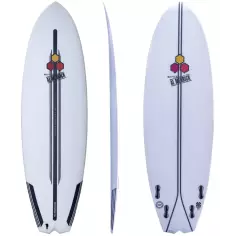 Tabla de surf Channel Island Black and White
