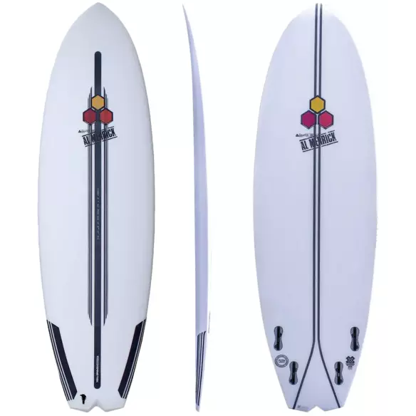 Tabla de surf Channel Island Black and White Tabla de surf Channel Island Black and White