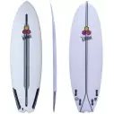Tabla de surf Channel Island Black and White