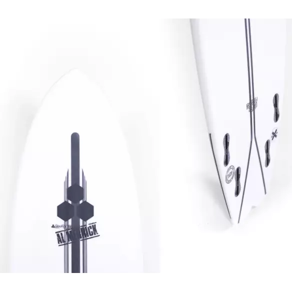 Tabla de surf Channel Island Black and White Tabla de surf Channel Island Black and White