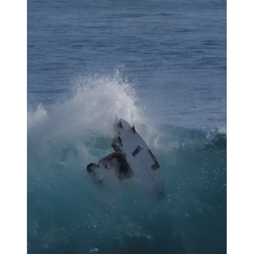 Surfbrett Channel Island Black and White