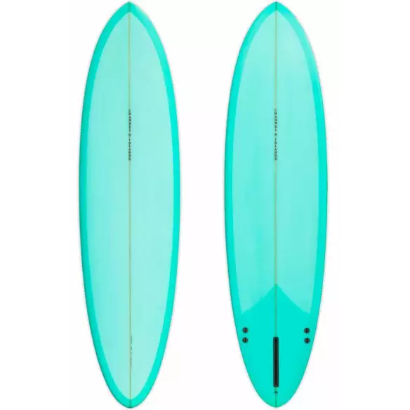 Surfplank Channel Island Zwart en Wit Surfplank Channel Island Zwart en Wit