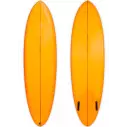 Tabla de surf Channel Island Black and White