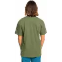T-shirt quiksilver step inside kaki